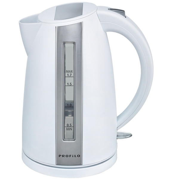 Profilo SI7610 1.7л 2400Вт Cеребряный, Белый электрический чайник