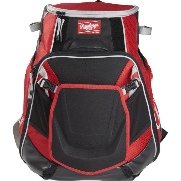 Rawlings Velo Black,Red travel backpack