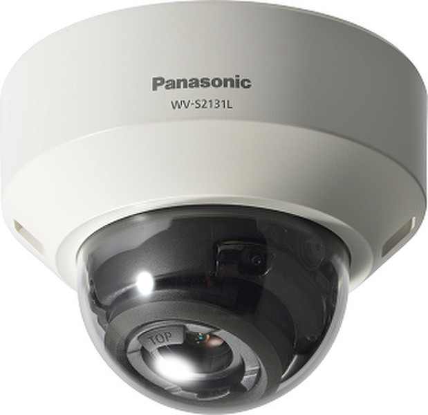 Panasonic WV-S2131L IP Для помещений Dome Черный, Белый камера видеонаблюдения