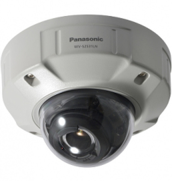 Panasonic WV-S2531LN IP В помещении и на открытом воздухе Dome Белый камера видеонаблюдения