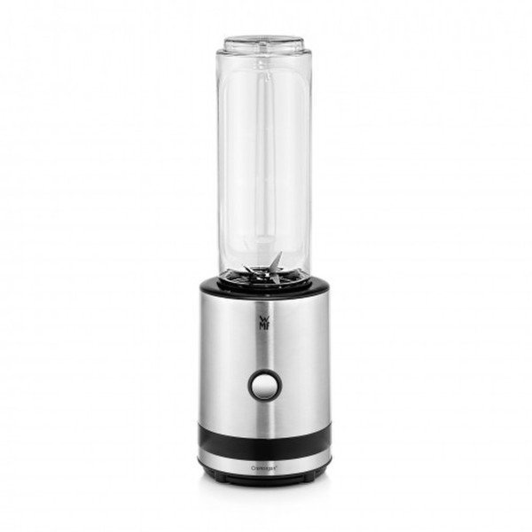 WMF KITCHENminis smoothie-to-go Tabletop blender Black,Stainless steel 0.6L 300W