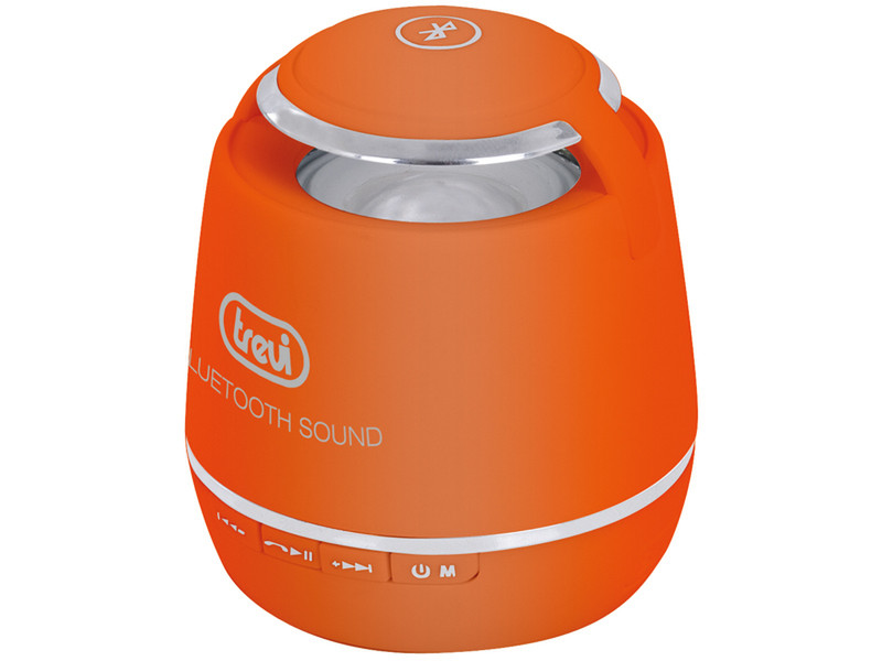 Trevi 0XP07109 Stereo 3W Sphärisch Orange Tragbarer Lautsprecher