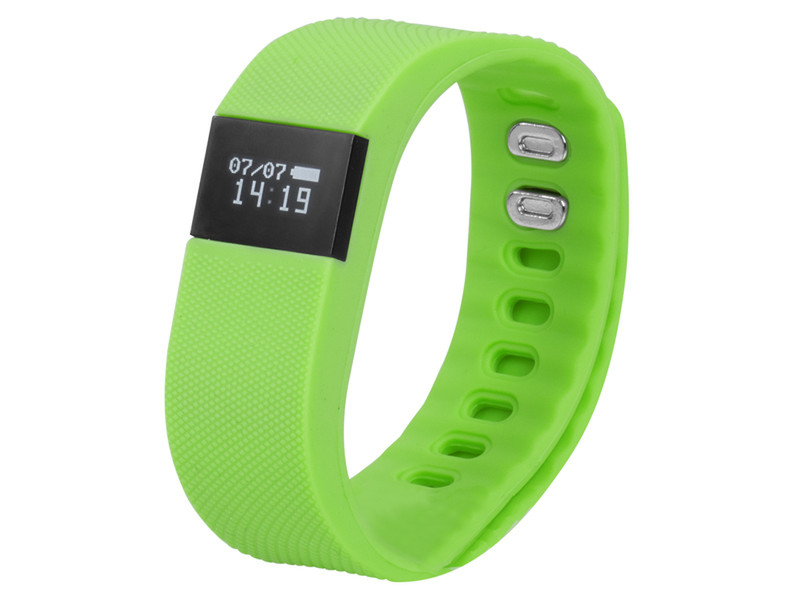 Trevi SF 160 Wristband activity tracker OLED Wired/Wireless IP65 Green