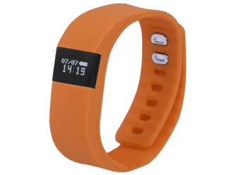 Trevi SF 160 Wristband activity tracker OLED Wired/Wireless IP65 Orange
