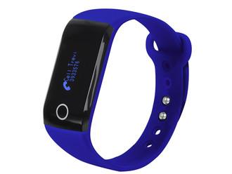 Trevi SF 230 Wristband activity tracker OLED Wired/Wireless Blue