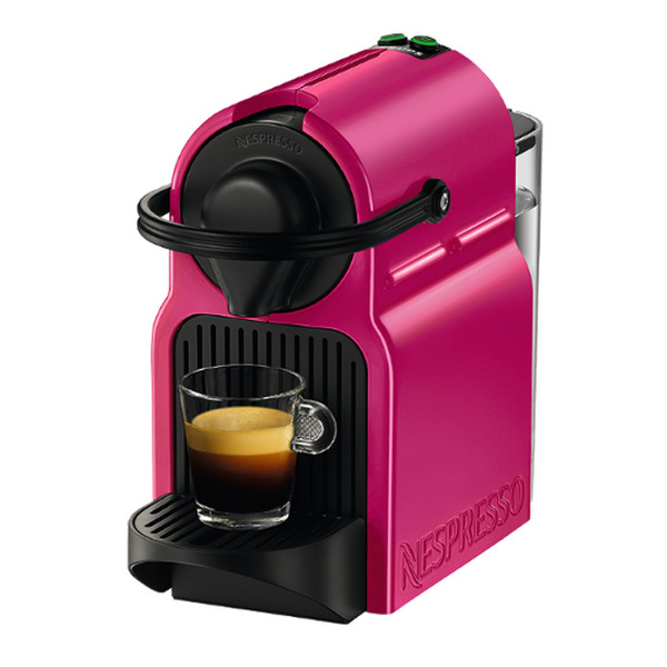 Krups Nespresso Inissia Fushia Freestanding Manual Espresso machine 0.7L Pink