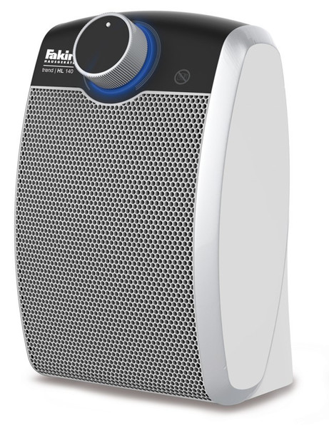 Fakir trend HL 140 Indoor 1800W Silver,White Fan electric space heater