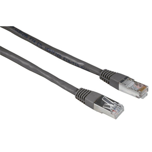 Carrefour C3136633 20м Cat5e S/UTP (STP) Серый сетевой кабель