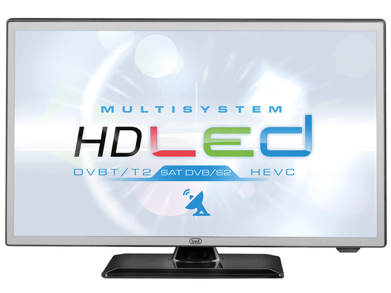 Trevi 1902 SAT TV HEVC Multisystem 19Zoll HD Schwarz LED-Fernseher