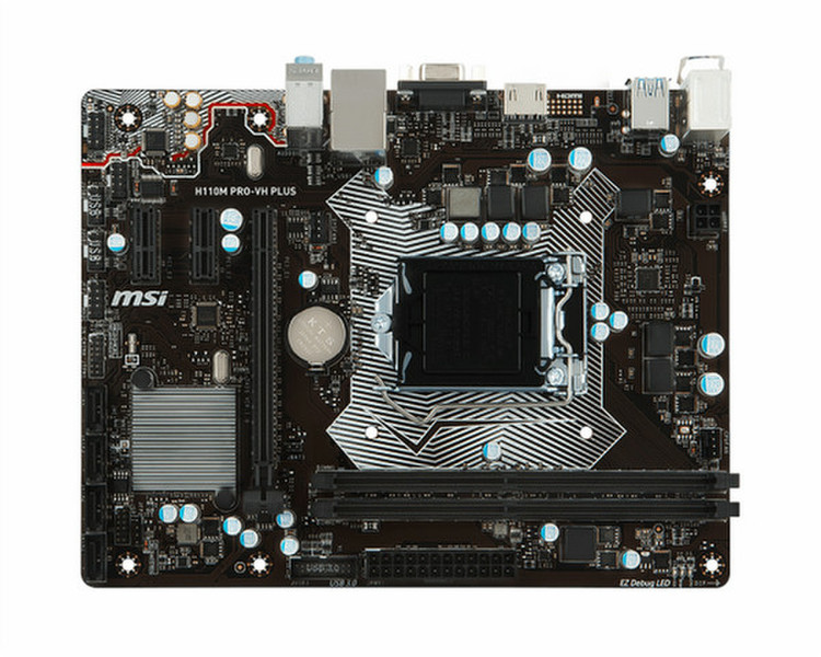 MSI H110M Intel H110 LGA1151 Микро ATX материнская плата