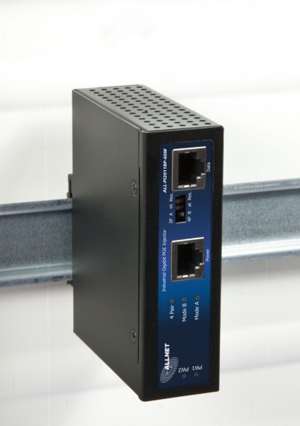 ALLNET 134036 Unmanaged L2 Gigabit Ethernet (10/100/1000) Power over Ethernet (PoE) Black