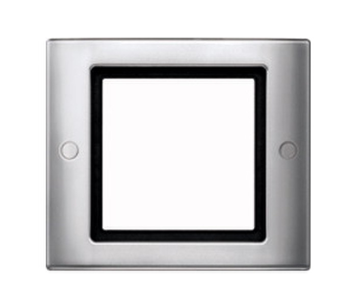 Merten 401160 Aluminium switch plate/outlet cover