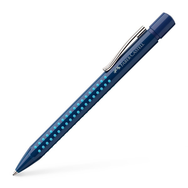 Faber-Castell GRIP 2010 M Clip-on retractable ballpoint pen Medium Blue 1pc(s)