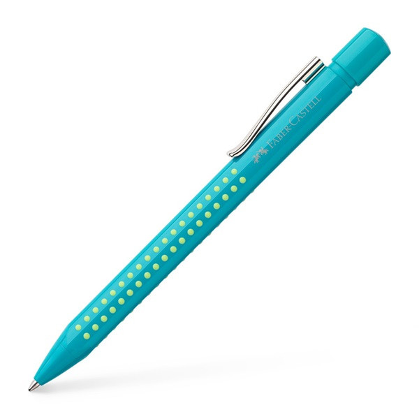 Faber-Castell GRIP 2010 M Clip-on retractable ballpoint pen Средний Синий 1шт