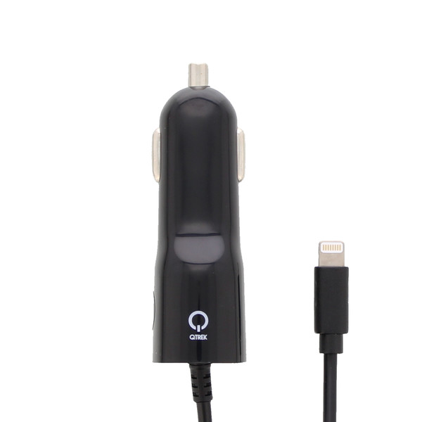 Qtrek QTRCAC00005 Auto Black mobile device charger
