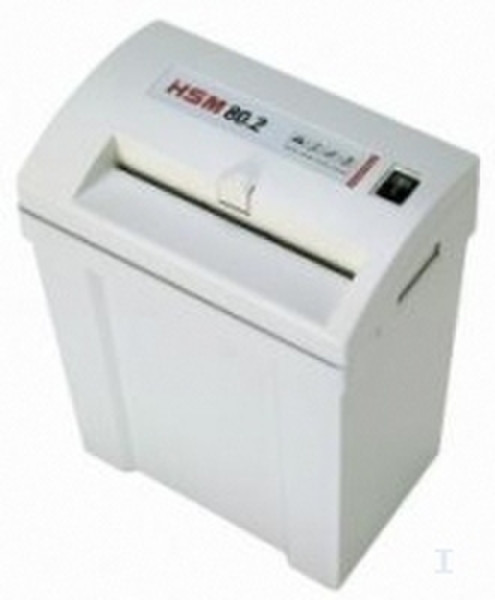 HSM 80.2 COMPACT Strip shredding 61dB White paper shredder