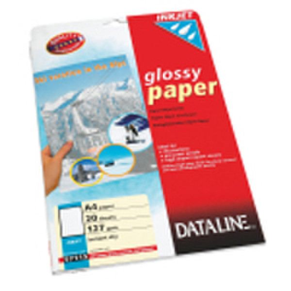 DataLine Glossy inkjet paper A4 127gsm Druckerpapier