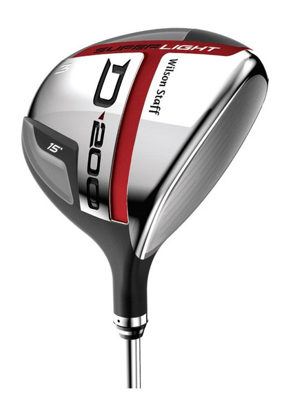 Wilson Sporting Goods Co. Staff D200 Fairway Woods Männlich Fairway-Holz Rechtshändig 1098.55mm Schwarz, Rot, Silber Golfschläger