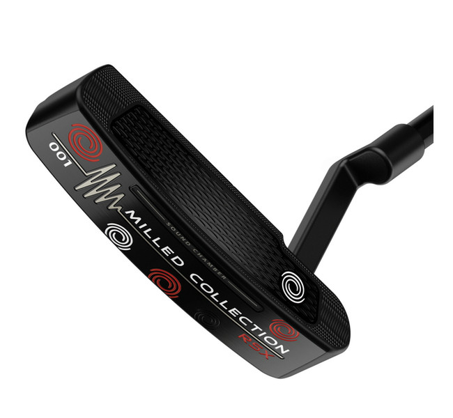 Odyssey Golf Milled Collection RSX 001 Putter Männlich Messer-Putter Linkshändig 889mm Schwarz Golfschläger