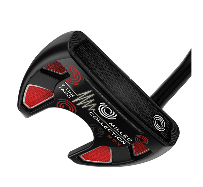 Odyssey Golf Milled Collection RSX V-Line Putter Männlich Mallet-Putter Rechtshändig 889mm Schwarz Golfschläger