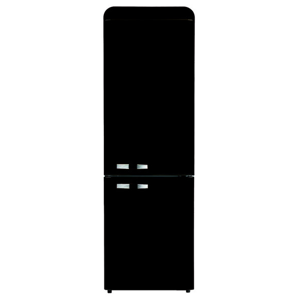 DAYA DCBV-300HTN Freestanding 209L 91L A+ Black fridge-freezer