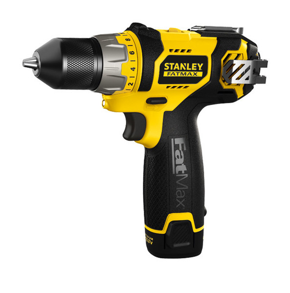 Stanley FMC010LB Pistol grip drill Lithium-Ion (Li-Ion) 1.5Ah 1120g Black,Yellow cordless combi drill