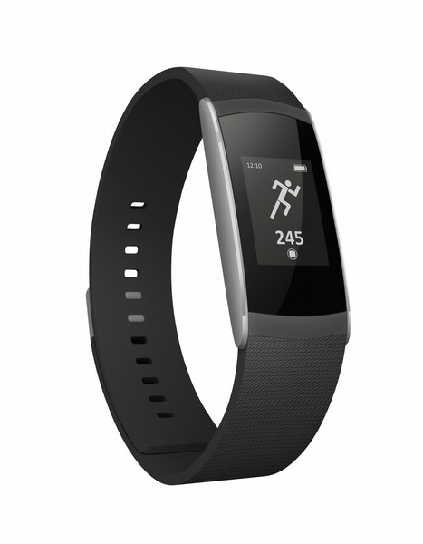 Wiko WiMate Wristband activity tracker 0.73" OLED Wireless IP67 Black