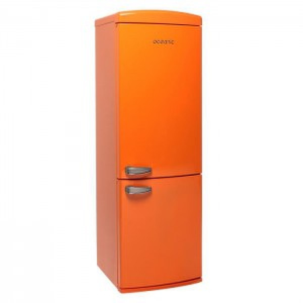 Oceanic OCEAFC318OV Отдельностоящий 228л 90л A+ Оранжевый холодильник с морозильной камерой