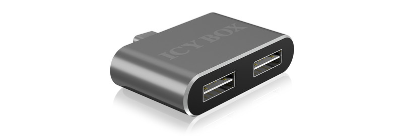 ICY BOX IB-HUB1201-C USB 2.0 интерфейсная карта/адаптер