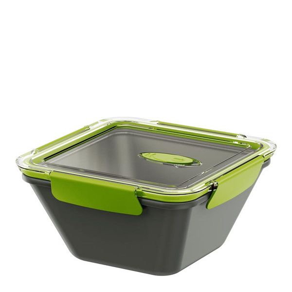 EMSA Bento Lunch container 1.5L Polypropylene (PP) Green,Grey