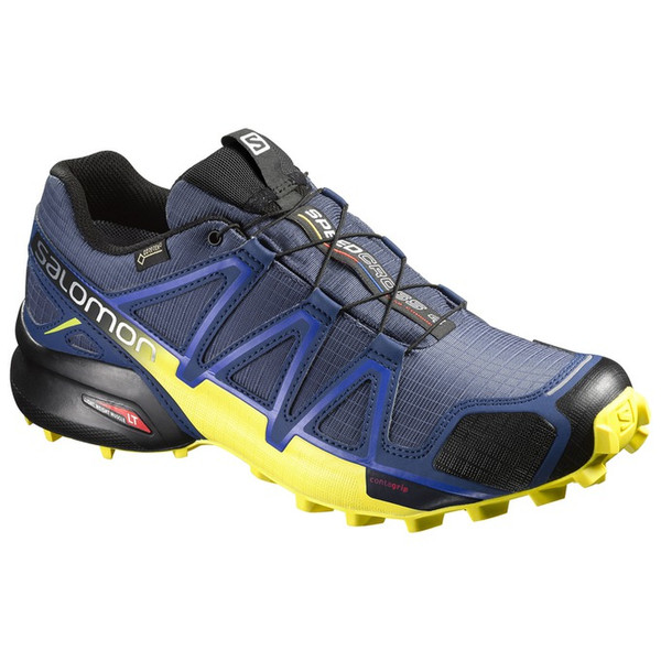 Salomon Speedcross 4 GTX Adult Male Black,Blue,Yellow sneakers