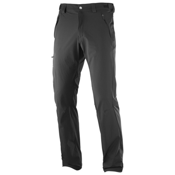 Salomon WAYFARER PANT Универсальный Мужской м Ткань Черный штаны для зимних видов спорта