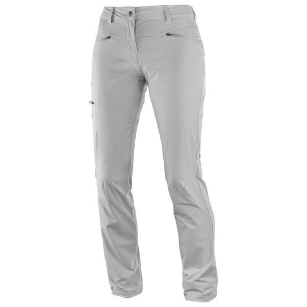 Salomon WAYFARER PANT Universal Female Fabric Grey winter sports pants