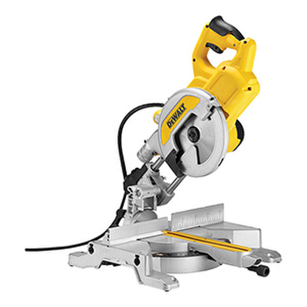 DeWALT DWS777 Miter saw 6300об/мин 1800Вт Нержавеющая сталь, Желтый дисковая пила