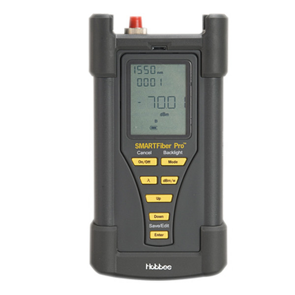 HOBBES 257835Pro Optical power meter InGaAs (Indium Gallium Arsenide) sensor Black,Yellow