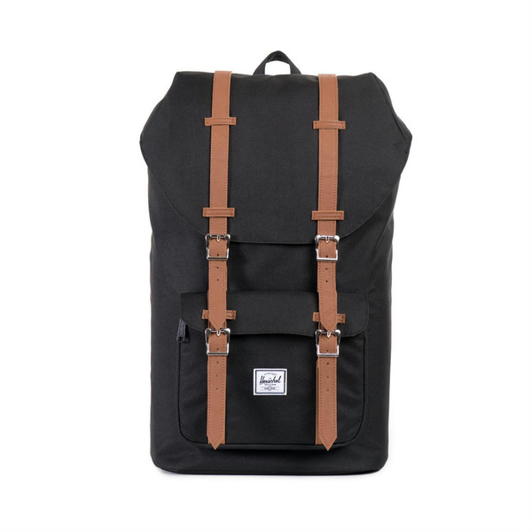 Herschel Little America Stoff, Metall Schwarz, Braun