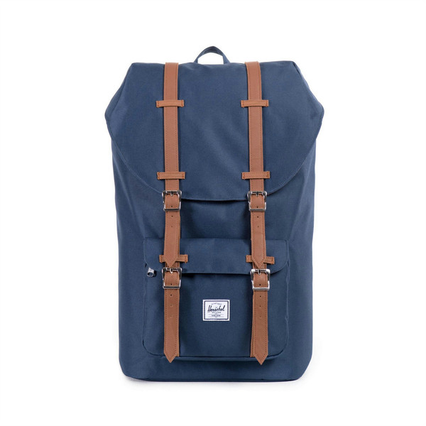 Herschel Little America Ткань, Шерсть, Металл Коричневый, Флот