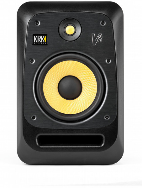 KRK V8 S4 230Вт Черный, Желтый акустика
