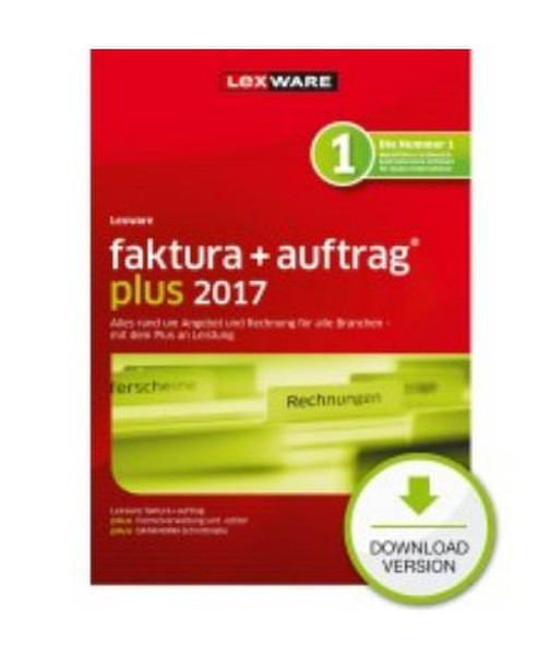 Lexware Faktura + Auftrag Plus 2017