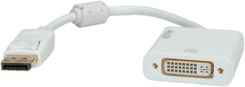 ROLINE 12.03.3136 0.15m DisplayPort DVI-D White