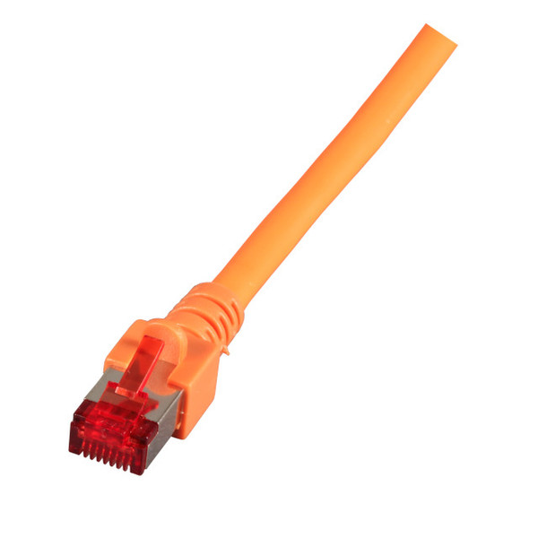 EFB Elektronik K5516.0,25 0.25м Cat6 S/FTP (S-STP) Оранжевый сетевой кабель