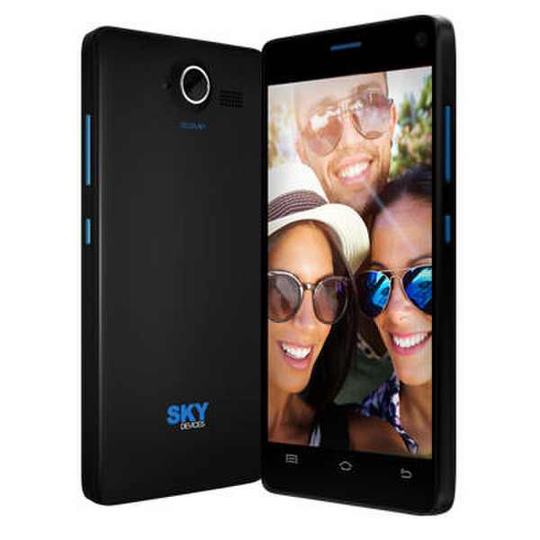 Sky 5.0W Dual SIM 4GB Black smartphone