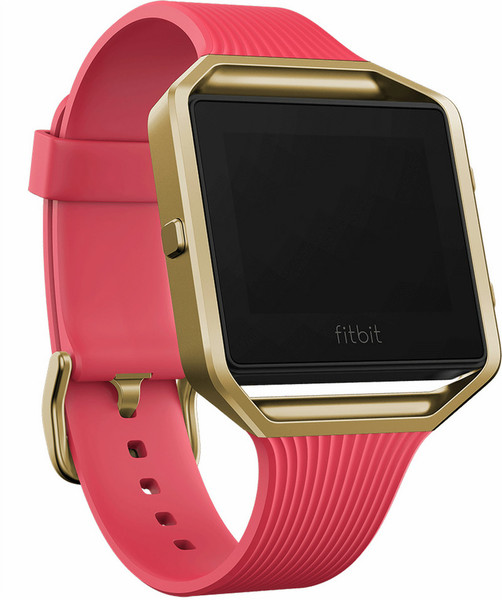 Fitbit Blaze Сенсорный экран Bluetooth Золотой, Розовый спортивный наручный органайзер