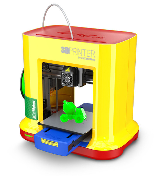 XYZprinting 3FM1XXEU00D Schmelzfadenherstellung (FFF) Gelb 3D-Drucker