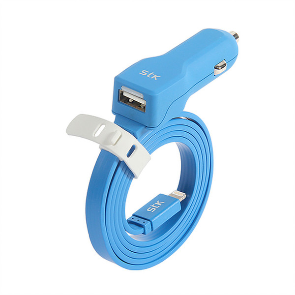 STK Noodle in-car charger Auto Blue