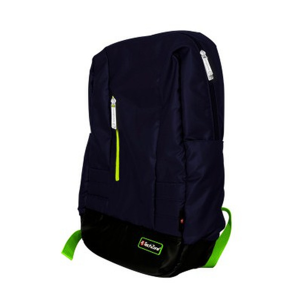 TechZone TZ16LBP21 Nylon Black/Green backpack
