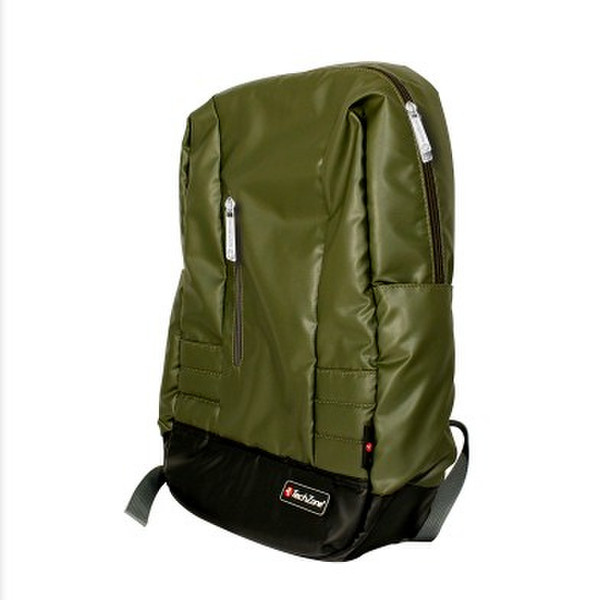 TechZone TZ16LBP23 Nylon Black/Green backpack