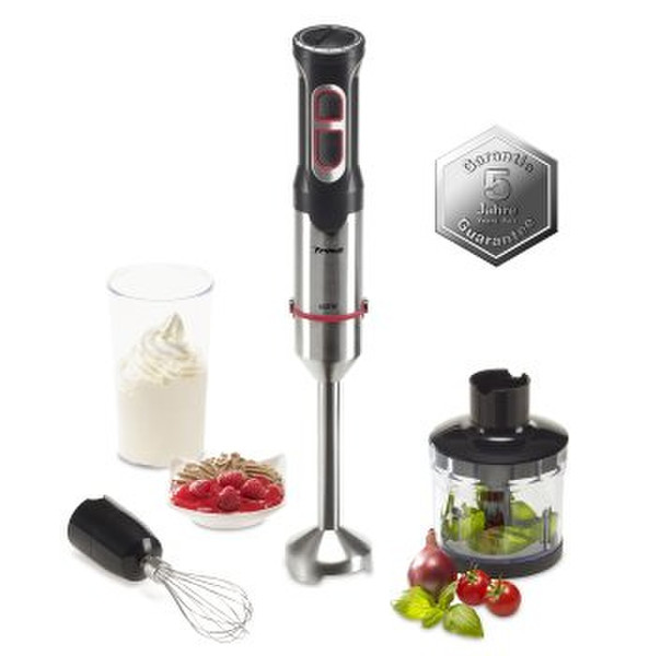 Trisa Electronics Professional Mix 4 in 1 Immersion blender 659W Black,Stainless steel