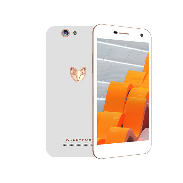 Wileyfox Spark + Dual SIM 4G 16GB Weiß Smartphone
