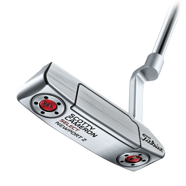 Titleist Scotty Cameron Select Newport 2 Messer-Putter Rechtshändig 889mm Schwarz, Rot, Silber Golfschläger